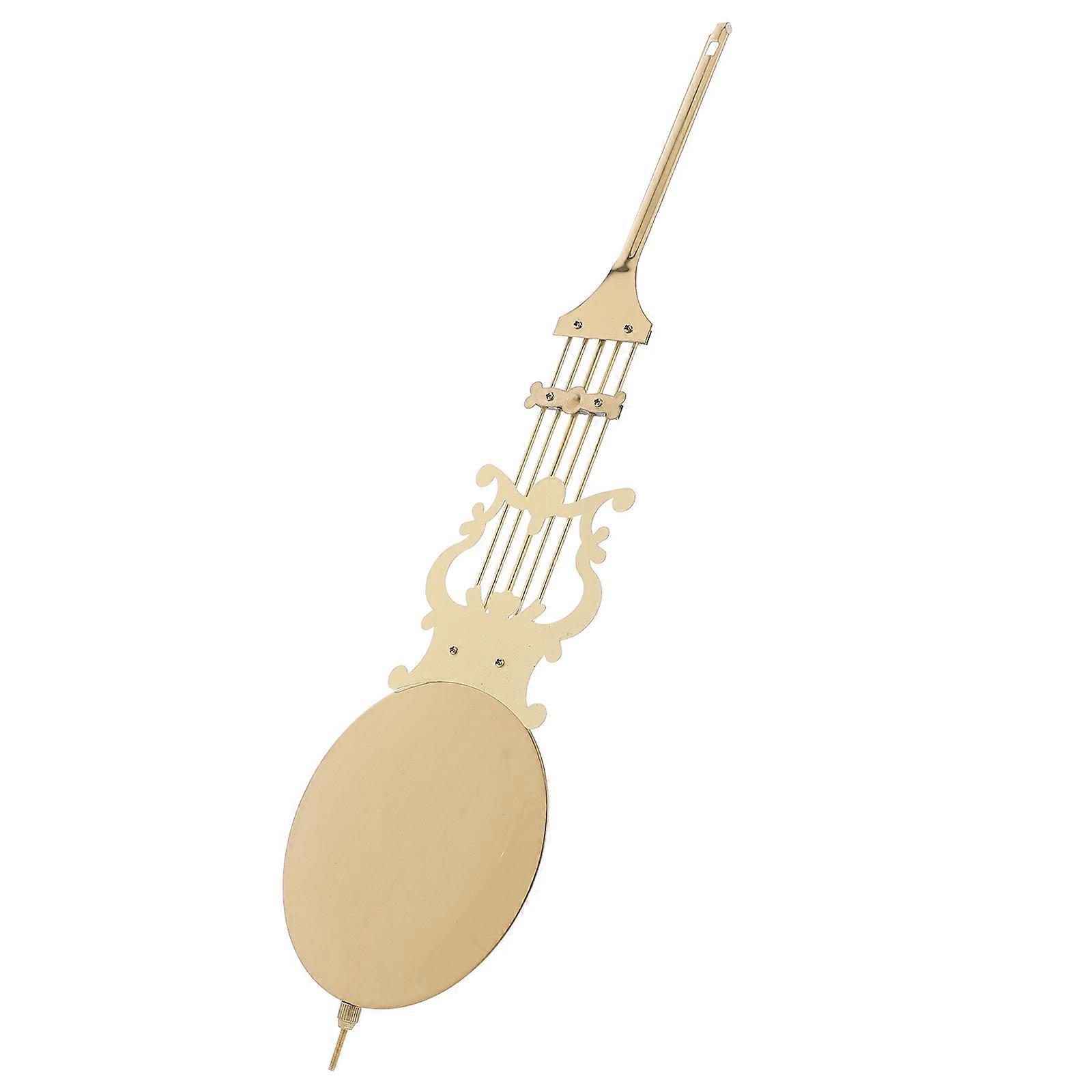 Metal Wall Clock with Pendulum – Decorative Accessory for Mechanical Clocks and Home Decor