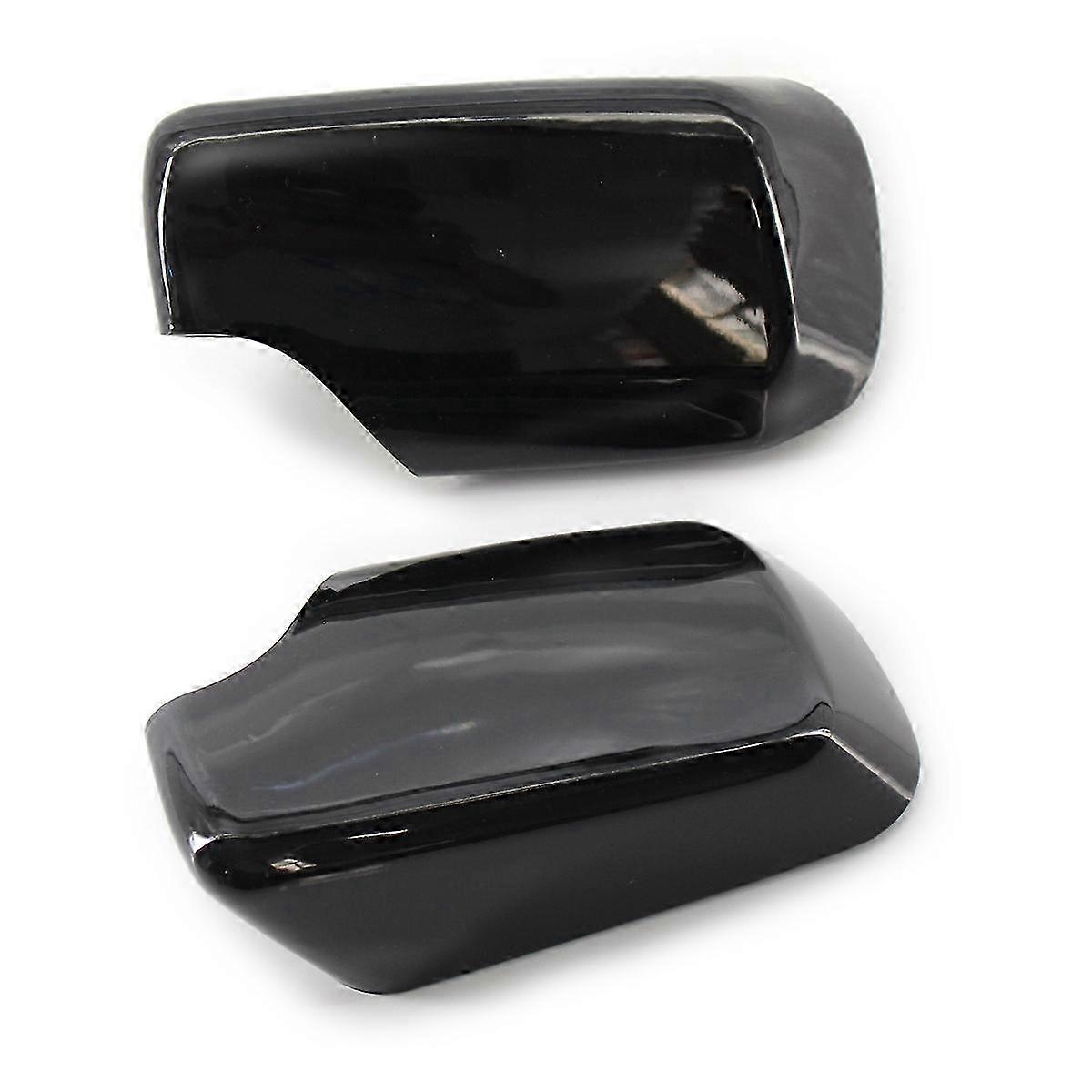 Gloss black mirror covers for BMW E39 - Side mirror caps 1998-2005