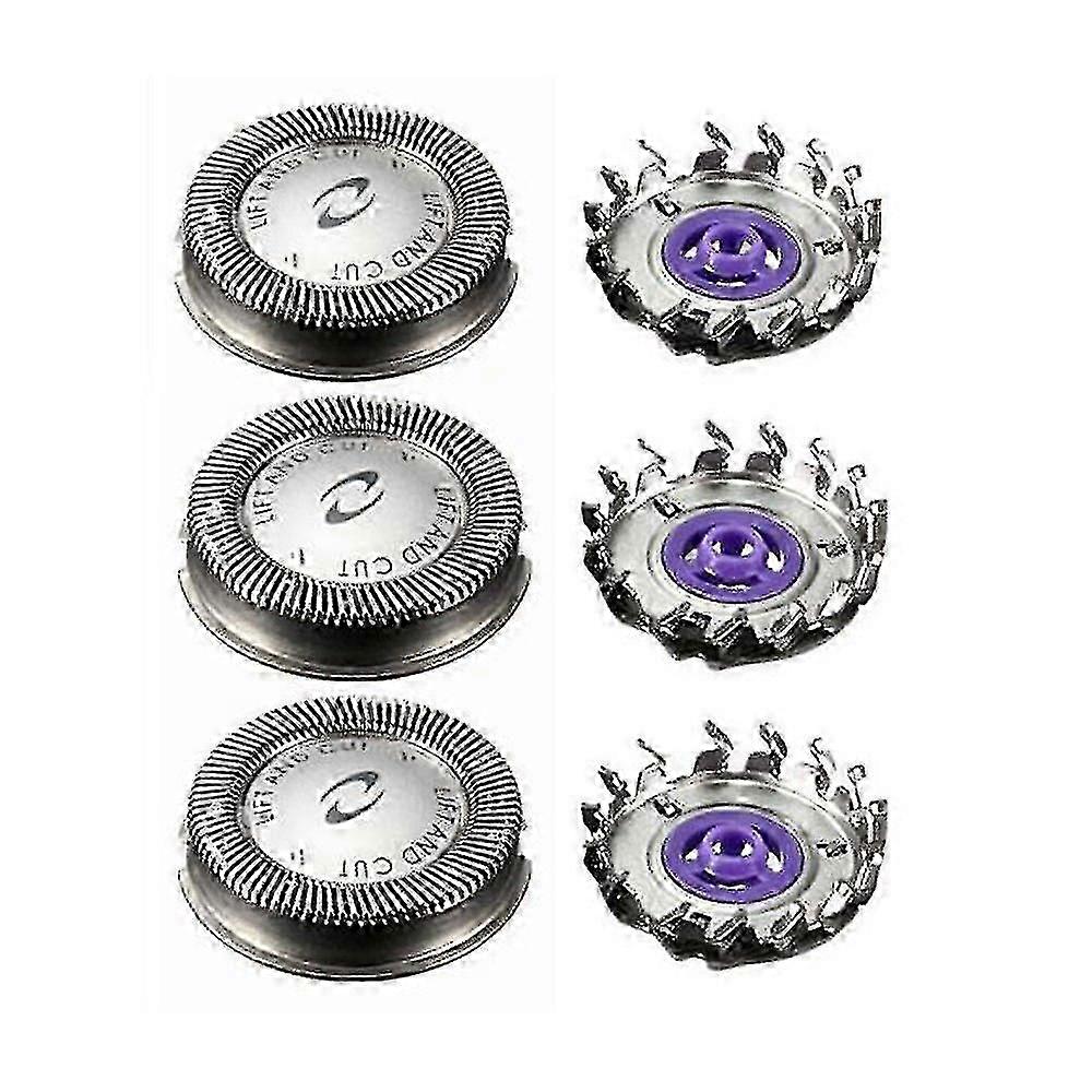 3pcs Scherkopf Ersatz für HQ3 HQ4 HQ55 - Rasierklinge & Folienschneider