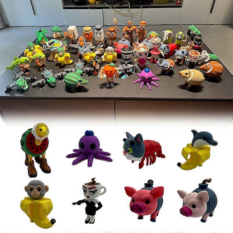 Tralalero Tralala Figura Collezionabile Tung Tung Tung Sahur – Stampata In 3D In Italia, Oggetto Da Collezione E Decorazione