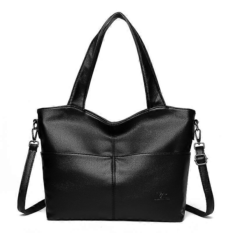 Ladies' crossbody tote bag, urban minimalist style, with rich internal structure for easy storage