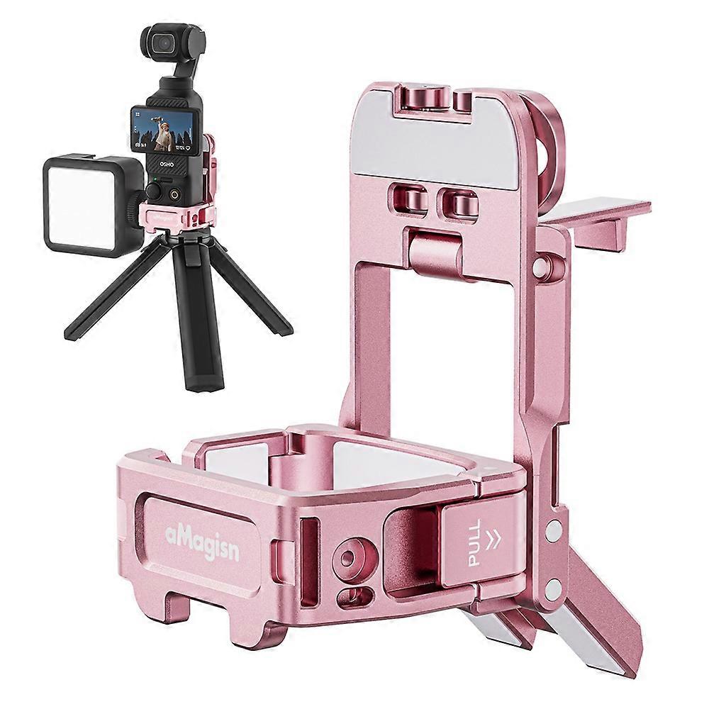 AMAGISN Compatible For DJI Osmo Pocket 3 Mantis Extension Frame Magnetic Mount for Hands-Free Vlogging