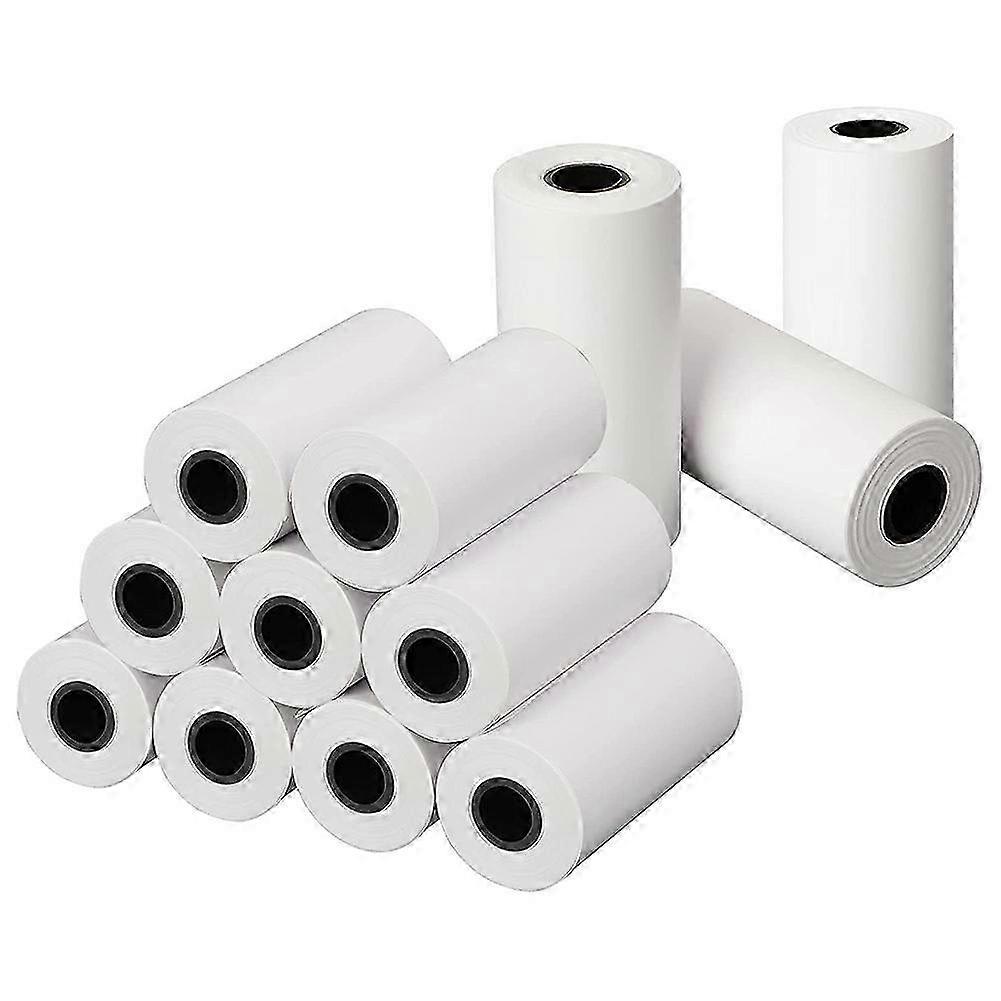 12 Rolls 57x30mm with Core Print Paper