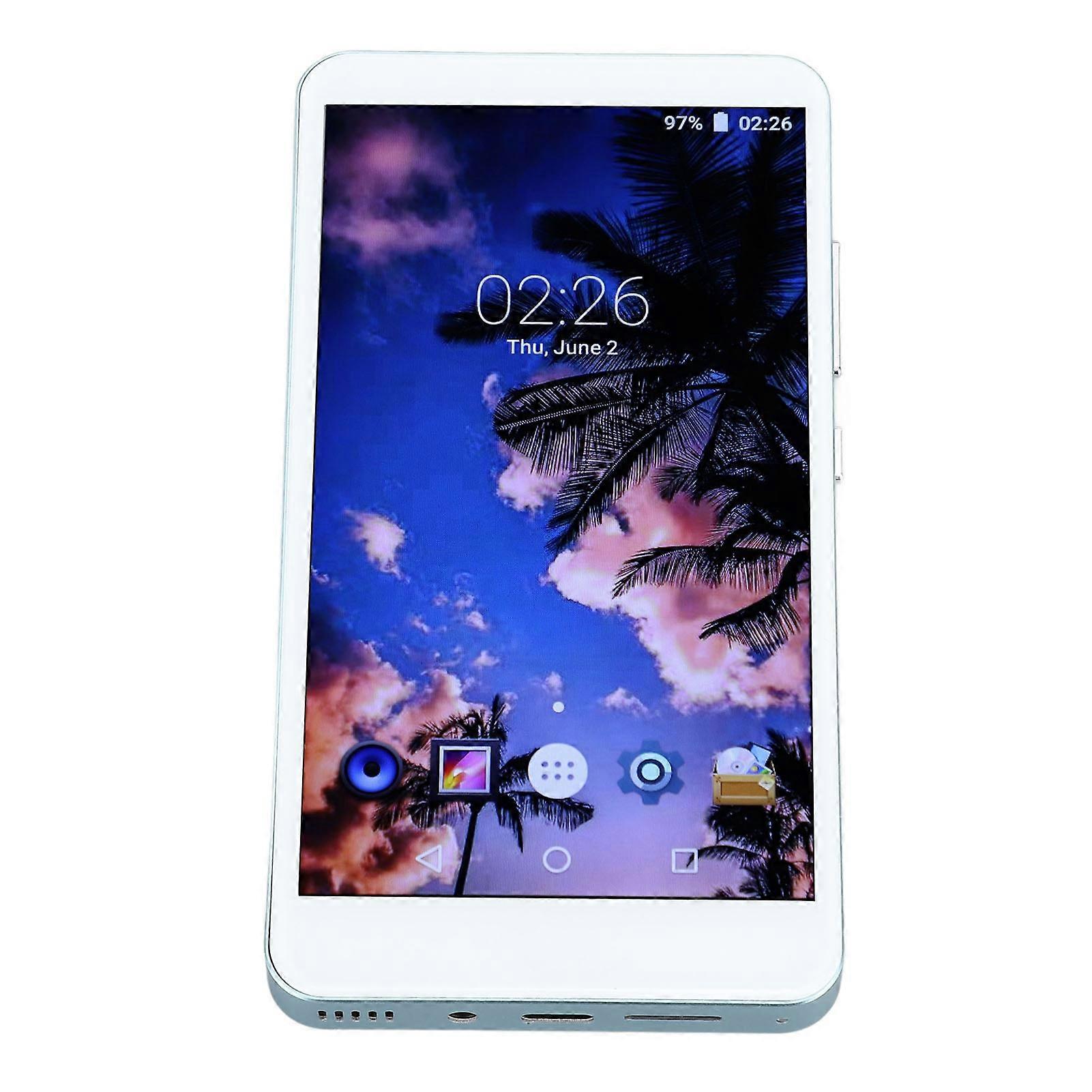 5,0" Android MP4 Player 16+64GB Blau, 1920x1080 IPS Touchscreen