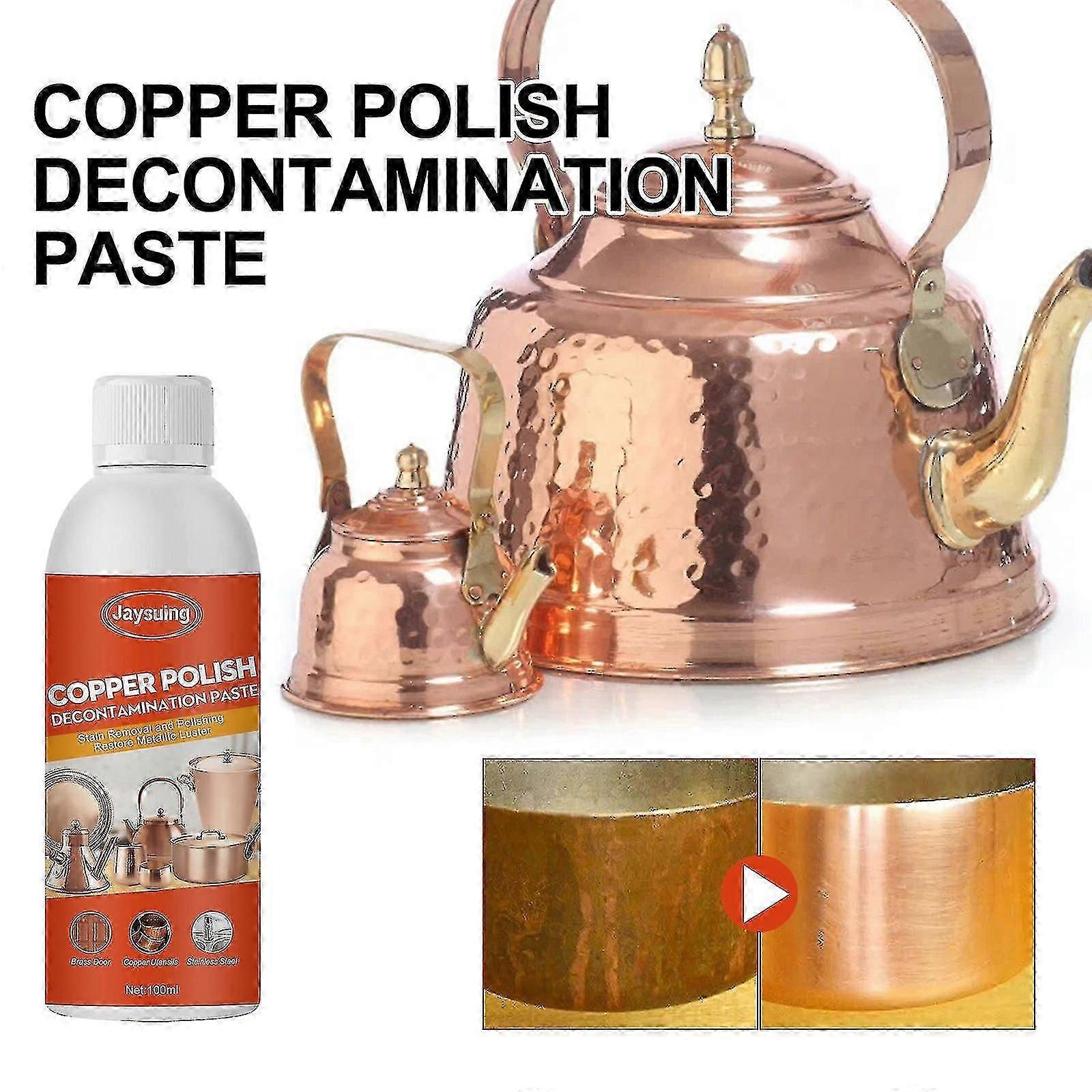 For Copper Brass Polish Cleaner Deep Conversion Rust Remover for Fences Taps Colorful Steel Tiles