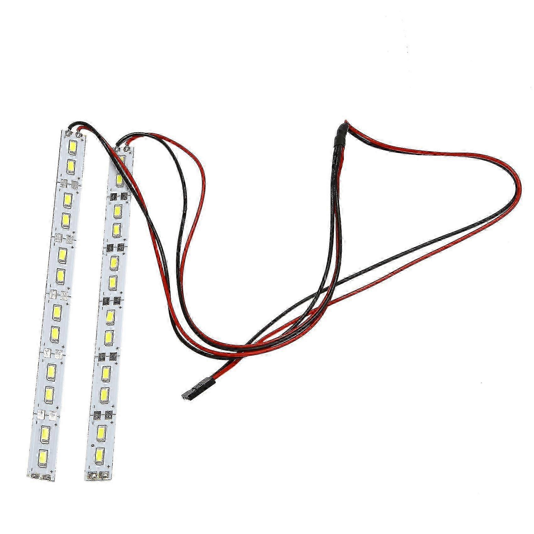 24 Leds Chassis Light Aluminum Led Strip 6v For 1/10 1/8 Rc Car Cra...