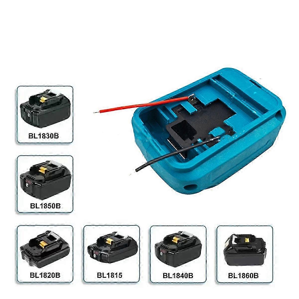 Power Mount Connector Adapter for Li-Ion Battery Red
