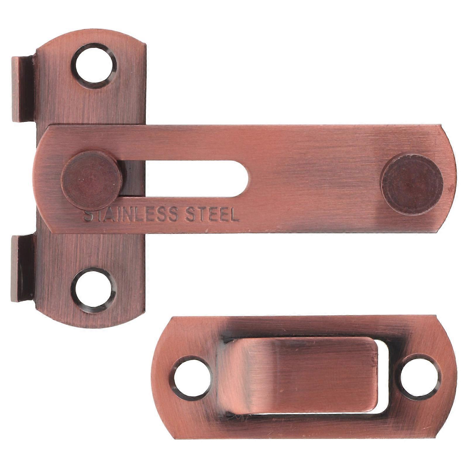 2 Sets Gate Latches 180 Degree Door Latch Stainless Steel Door Lock Latches