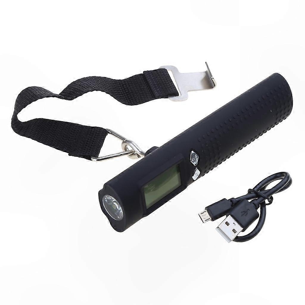 Travel Ready Luggage Scale with Built-in Power Bank and LED Flashlight
