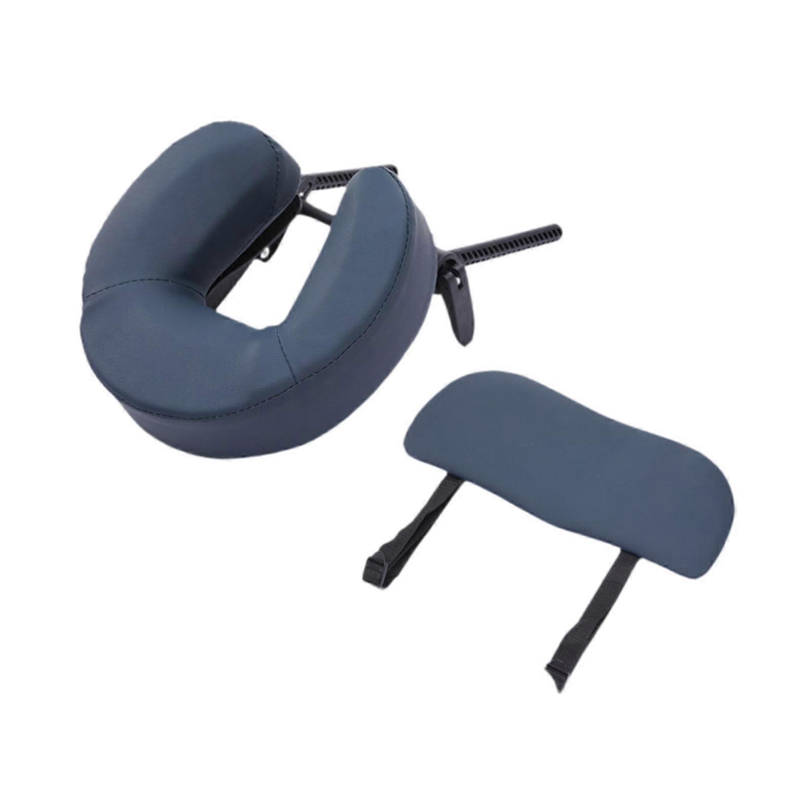 Massage Table Face Cradle and Cushion Adjustable Headrest Sturdy Multipurpose