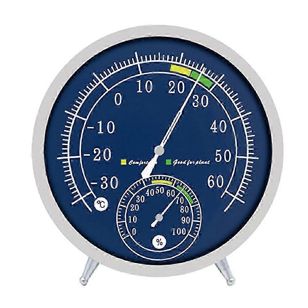 Optimized Metal Temperature & Humidity Monitor with Accurate Readings for Indoor Use