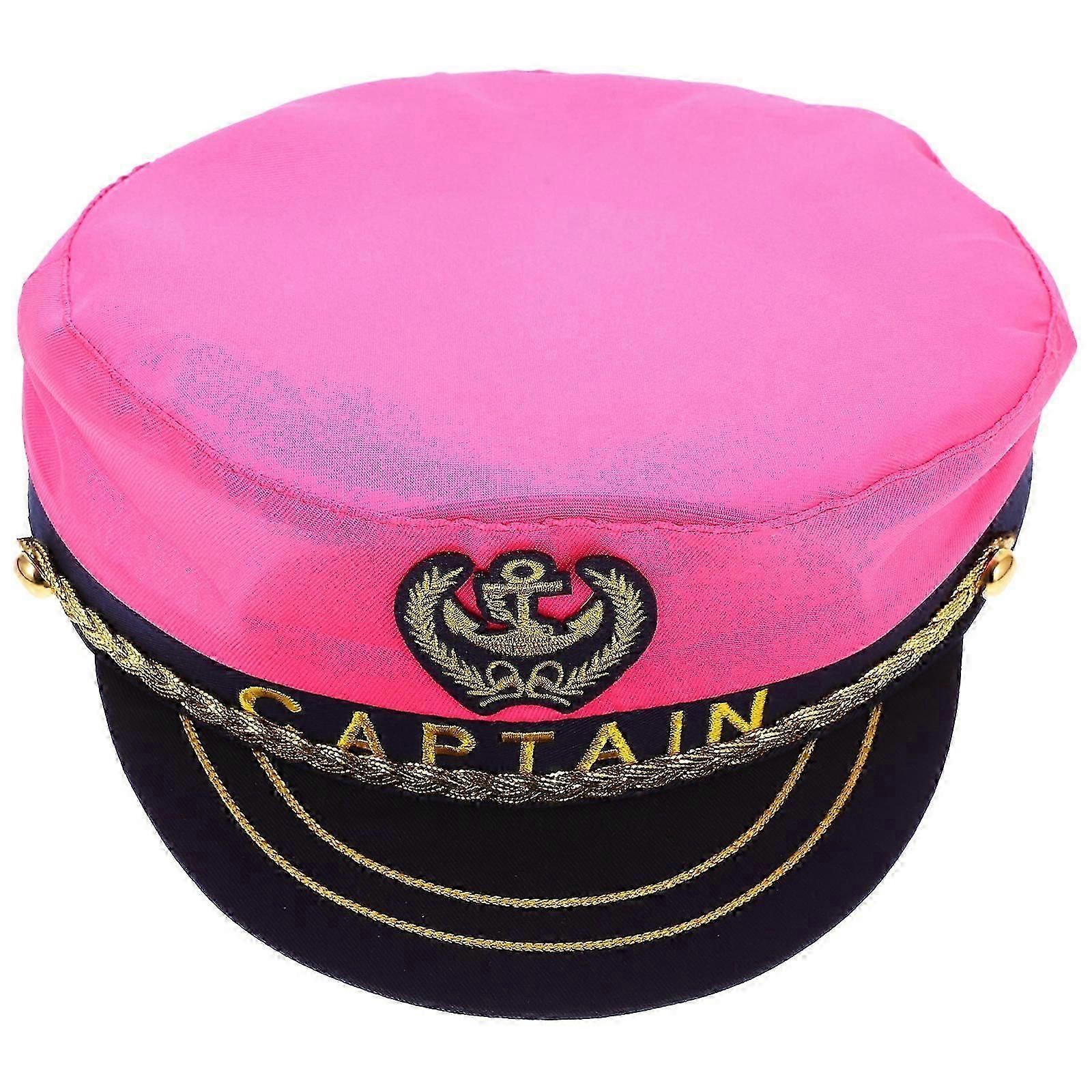 Stylish Captain Hat for Stage Shows, Providing Comfort and Eye-Catching Appearance