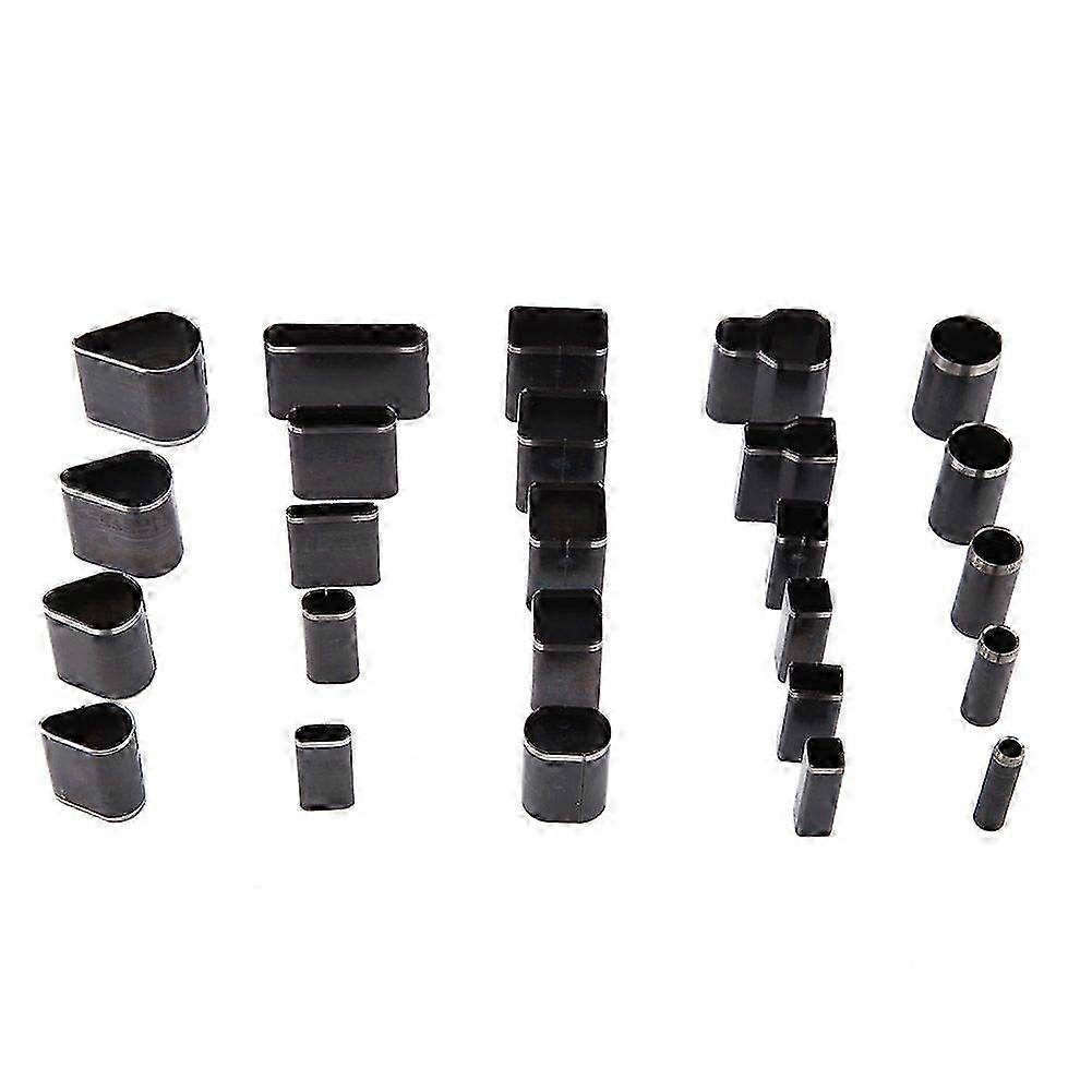 2025 Nejnovější model 25ks Multi Shape Leather Hole Punch Cutter Tool Set
