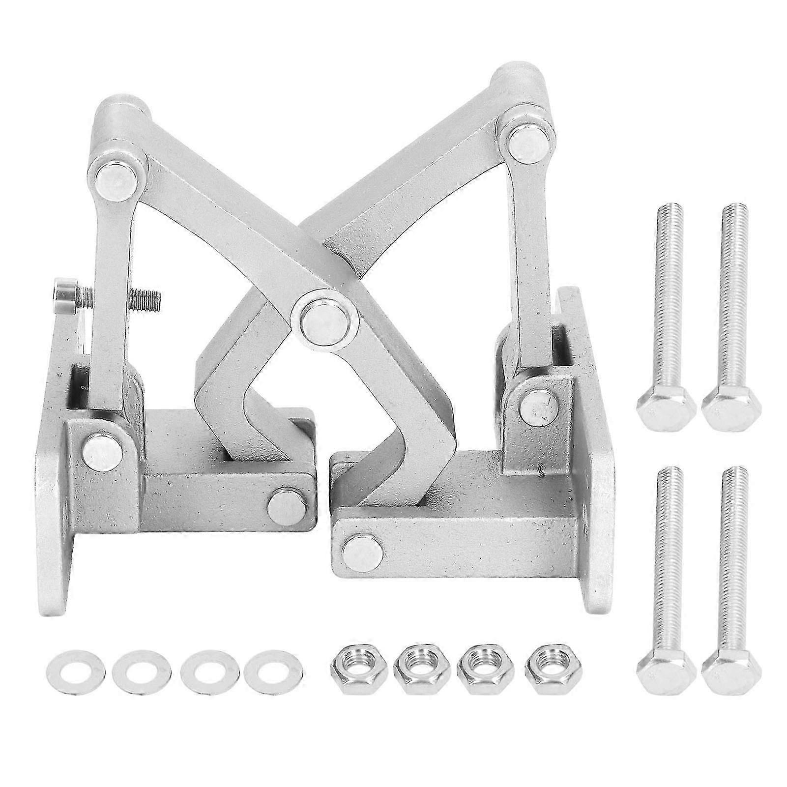 Kraftigt usynligt dørhængsel i rustfrit stål til bord