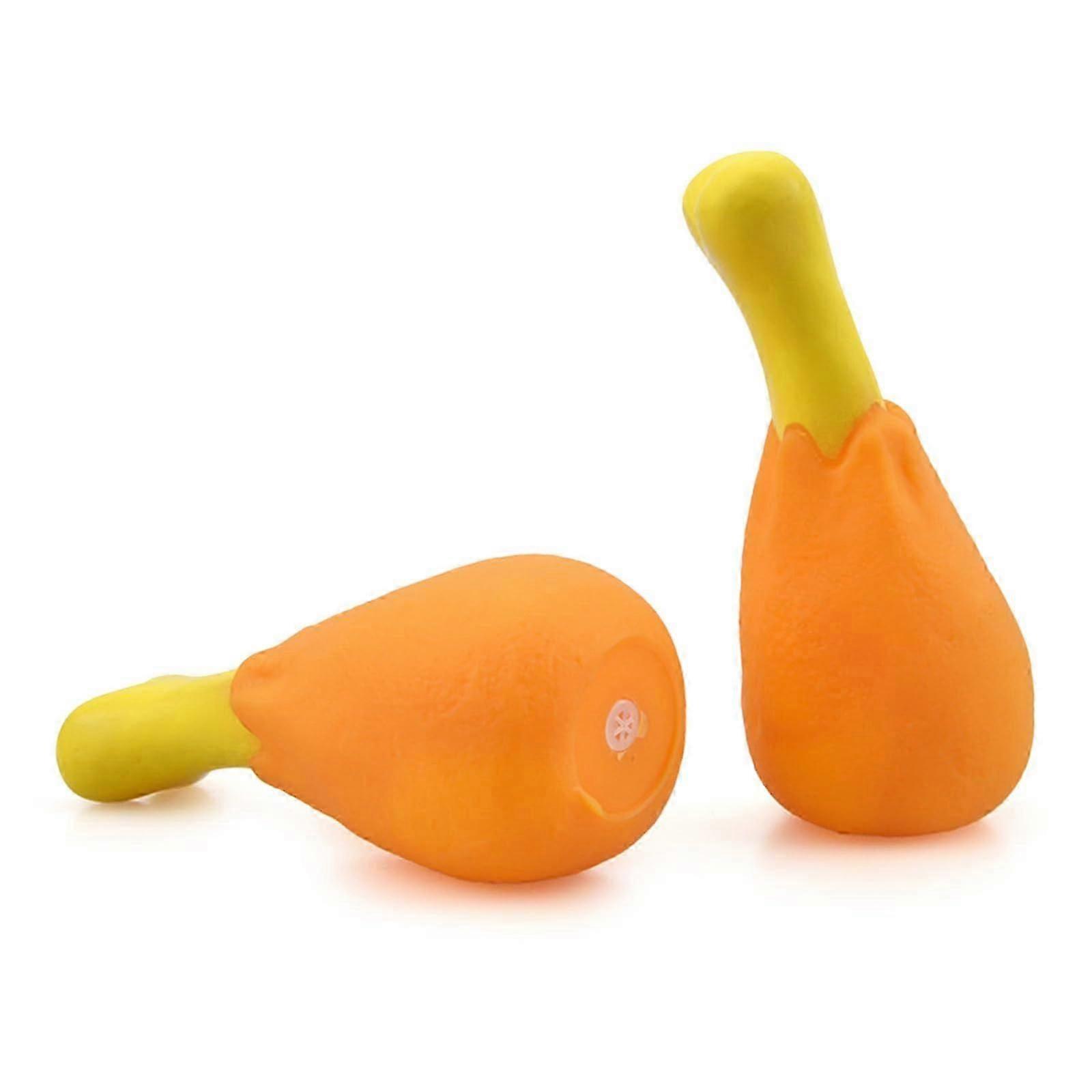 Dog Chew Toy for Teething Chicken Leg Shape for Puppies Interactive Tug of War Battle Toy for Medium Sized Chew Toy for Boredom Chicken Toy for Dog