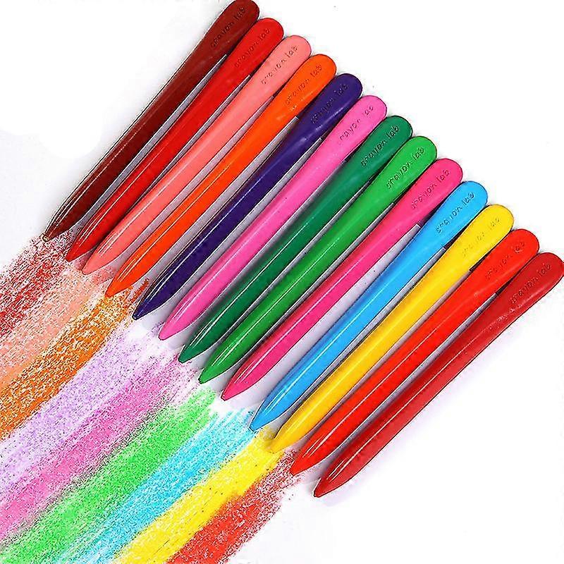 36 Colors Triangular Crayons Triangular Colouring Pencil for Students Kids Children 2025