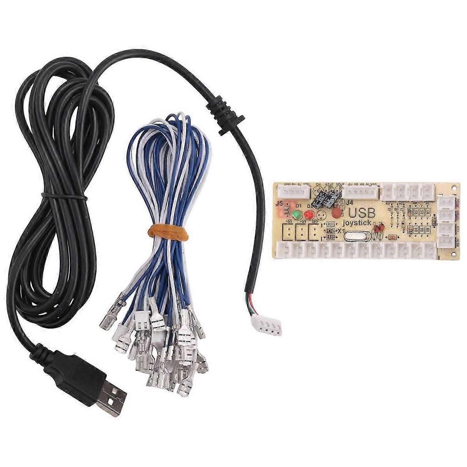 Diy Joystick Circuit Board USB Gamepad Control Board for Mame Jamma