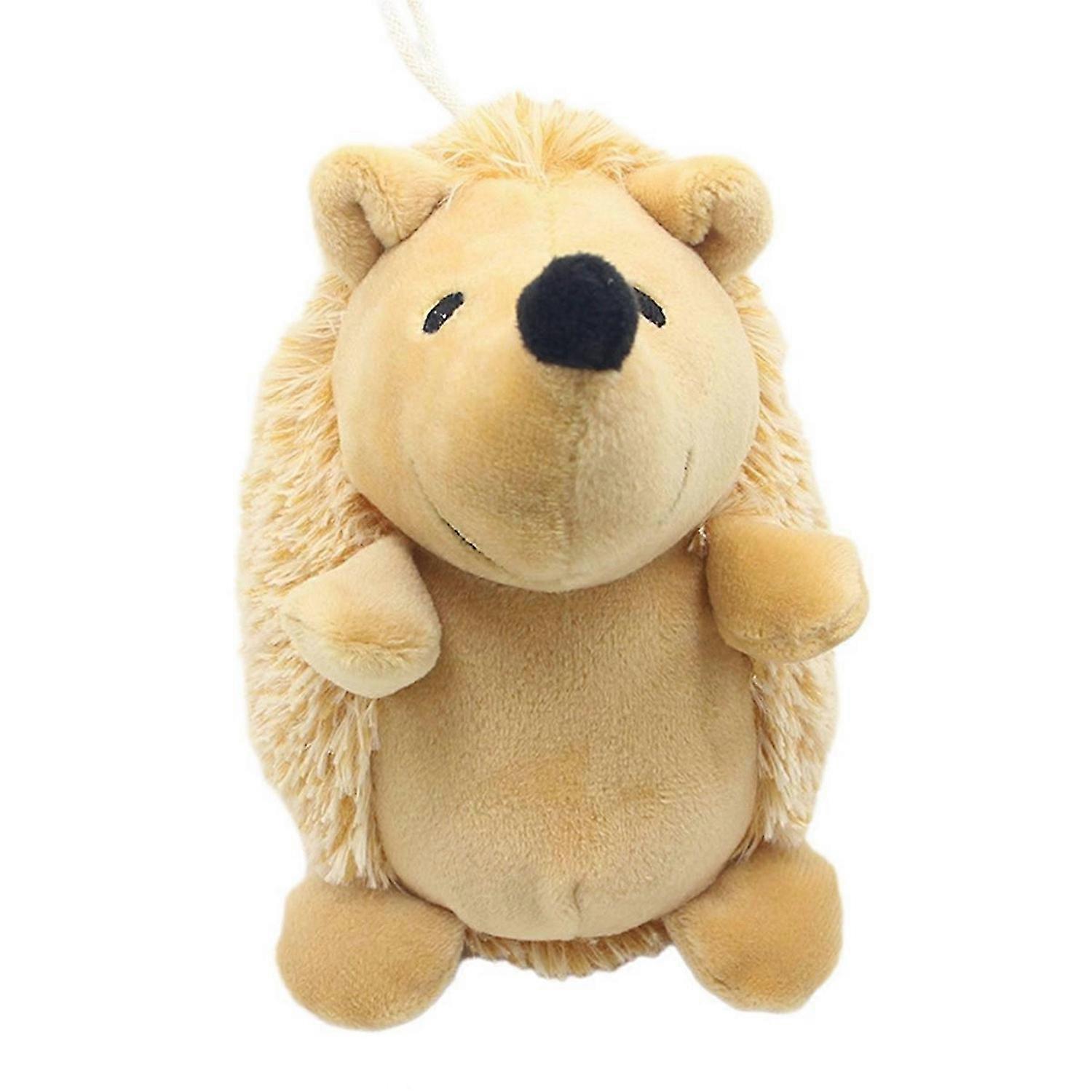 Hedgehog Stuffed Plush Dog Chew Toys Interactive Dog Toys,B