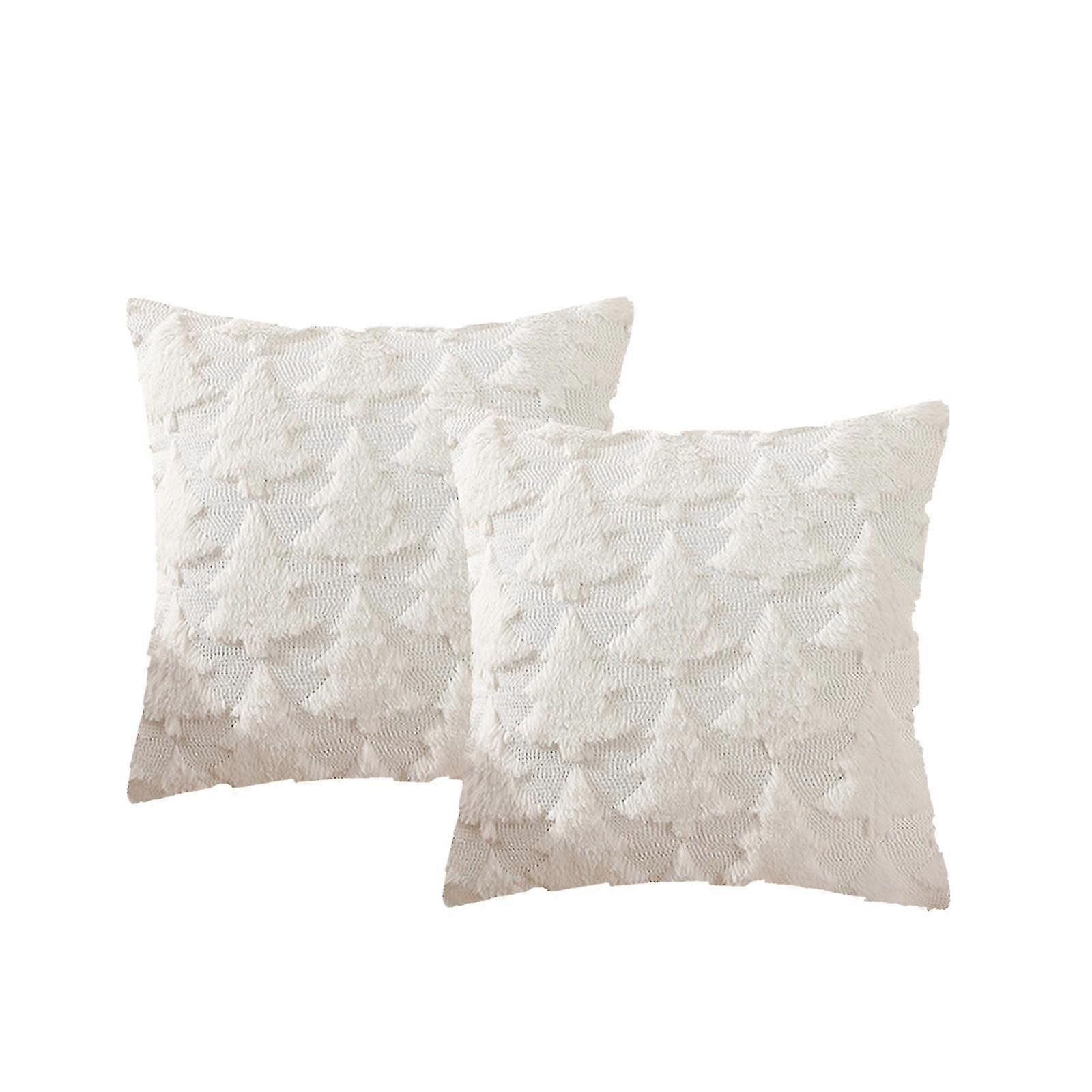 Scandinavian Christmas Trees Gifts Throw Pillow Cover 45*45cm Winter Holiday Decor
