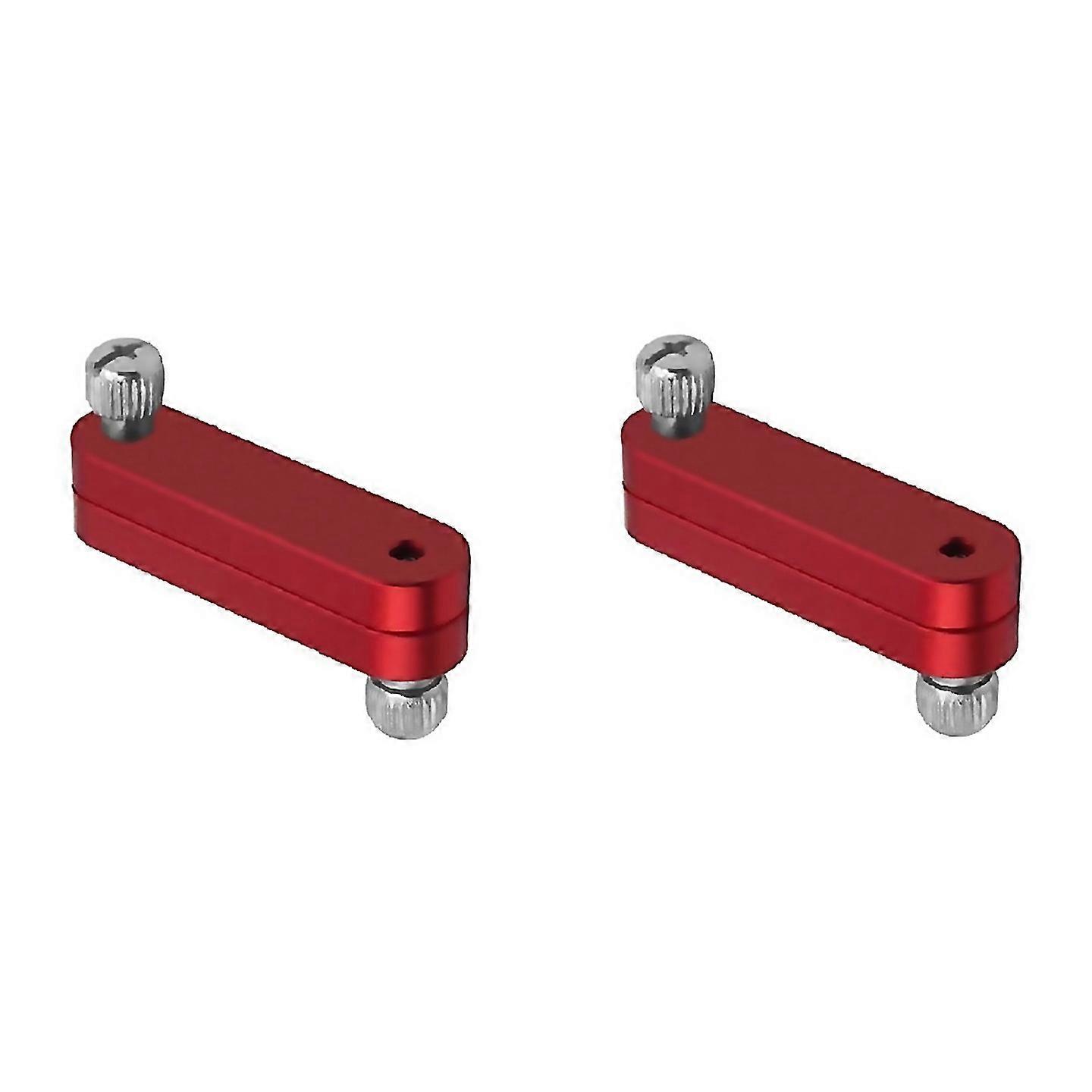 For 2pcs Steel Rule Limit Adjustment Locating Block Woodworking