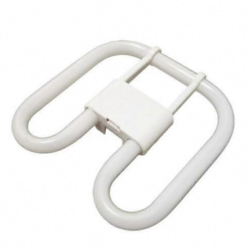 Bell 10W 2D Square 4-Pin GR10q Compact Fluorescent Lamp, Standard White 3500K, 10W