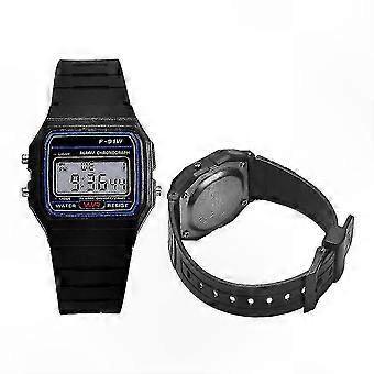 Montre de sport numérique vintage avec résistance à l’eau pour hommes et femmes