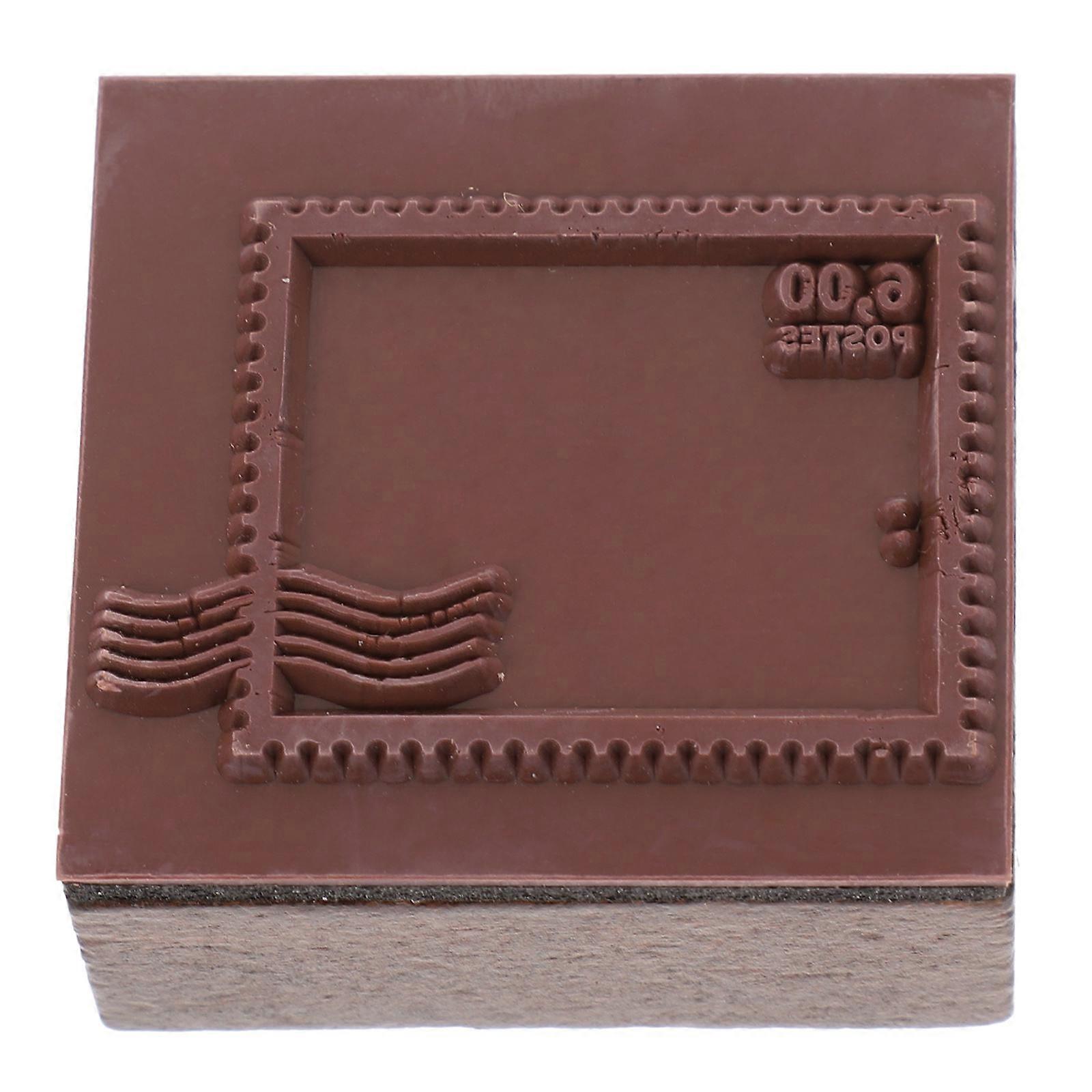 DIY for Cards Making Wooden with Pattern 2Pcs Set
