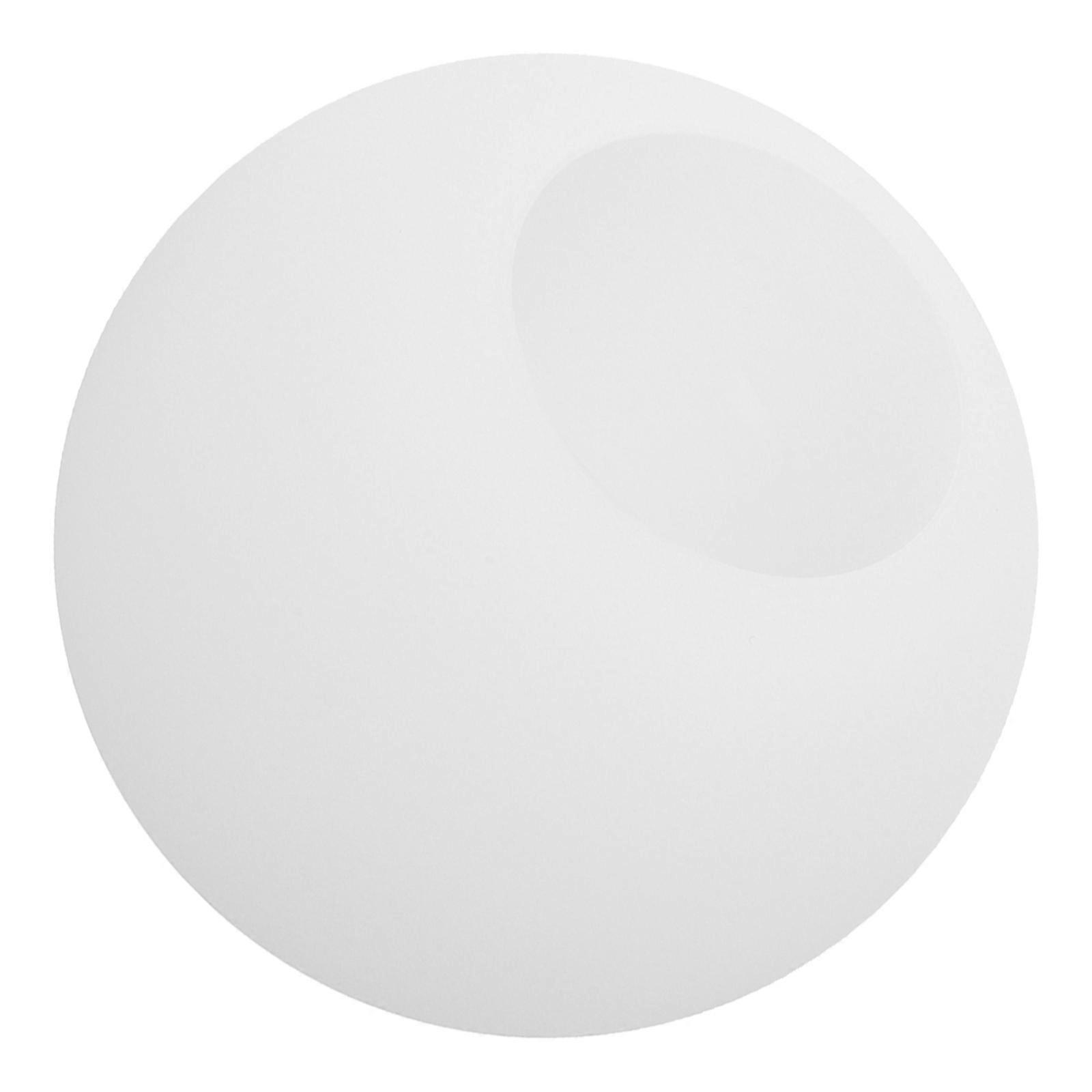 Glass Lamp Shade Replacement Globe for Lighting Fixture 2Pcs White Decorative Shades