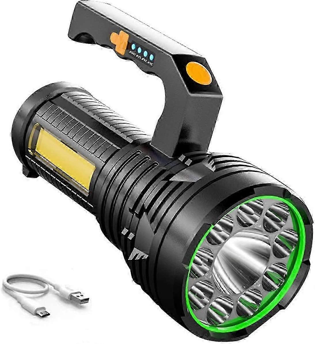 Usb Chargeable Spotlight With1200mah Battery 2025