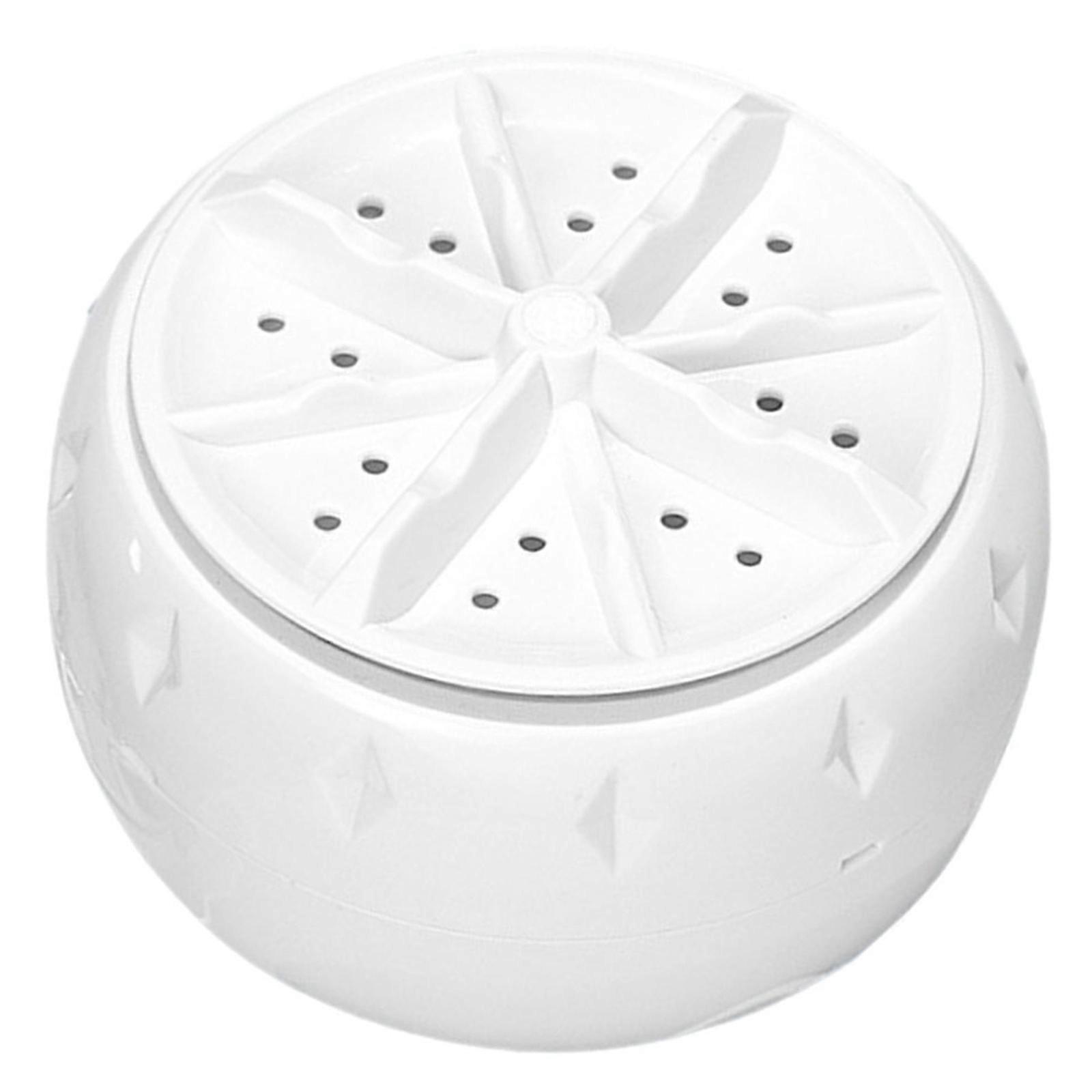 Mini Washing Machine Portable Ultrasonic Turbine Washer with 3Pcs for Apartment