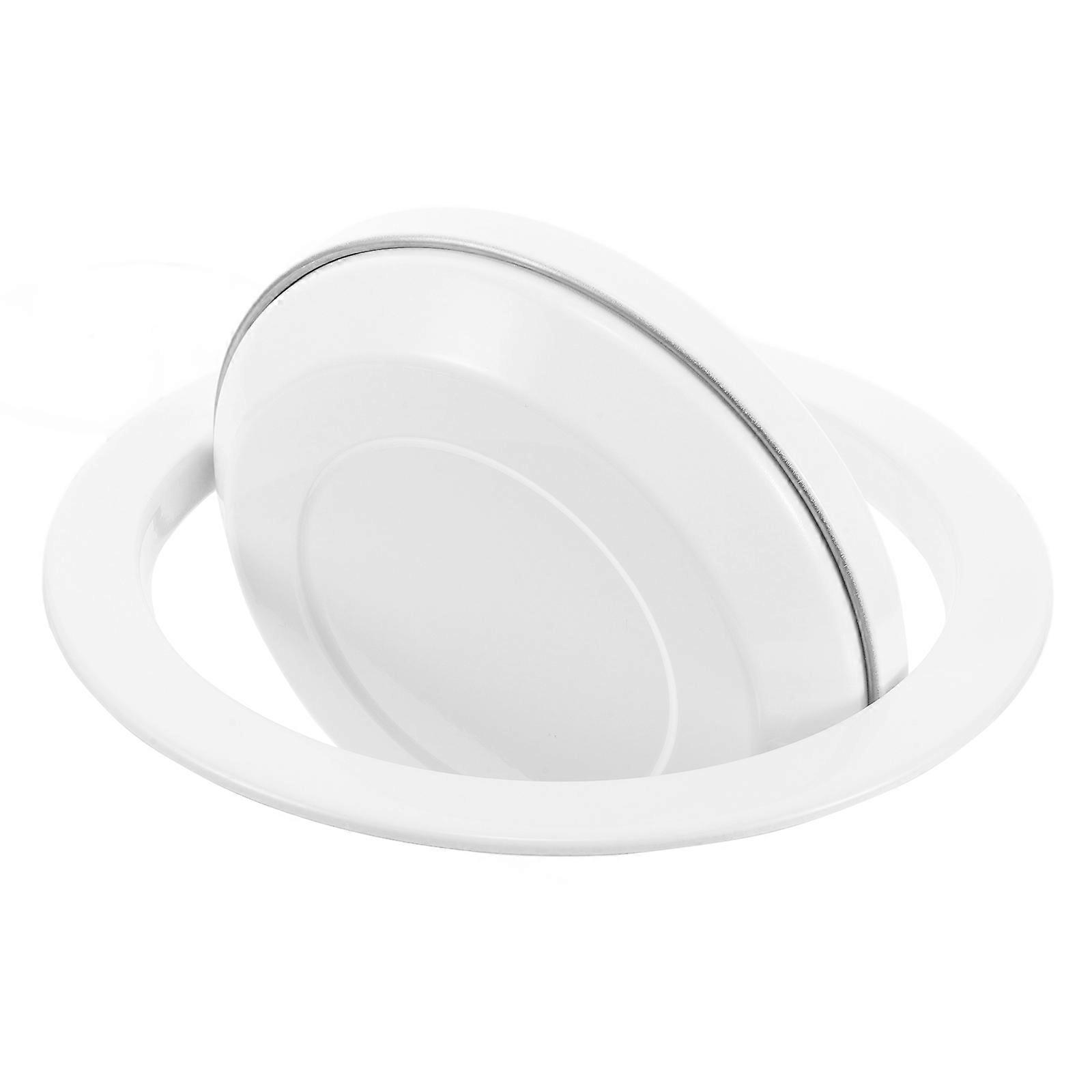 Embedded Trash Can Lid Stainless Steel for 3Pcs Bathroom Use