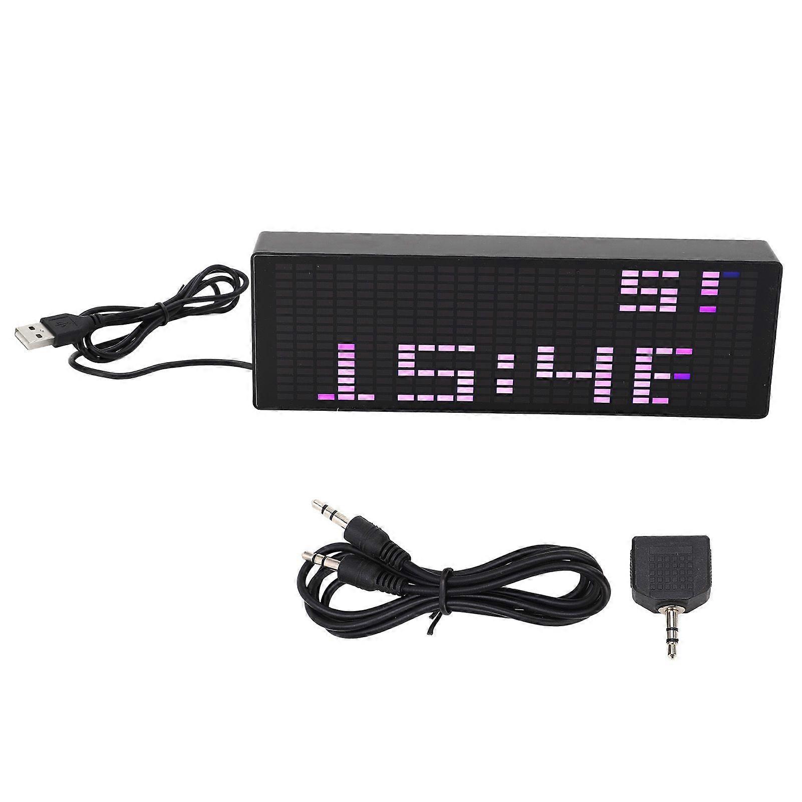 Analizzatore di spettro CAI-256 di alta qualità LED Music Spectrum Display RGB Color