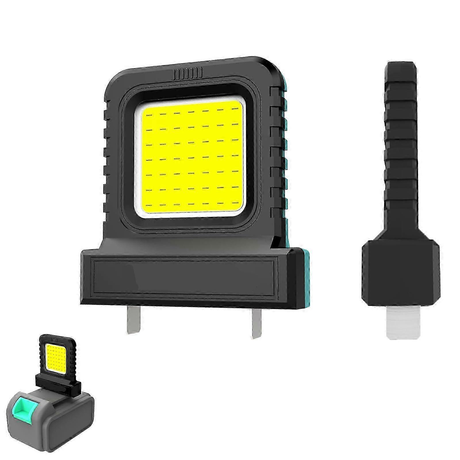 21V Battery Powered Work Light, LED Work Light for 21V Makita Lithium-Ion Battery, Floodlight Emergency Light for Outdoor Construction & DIY