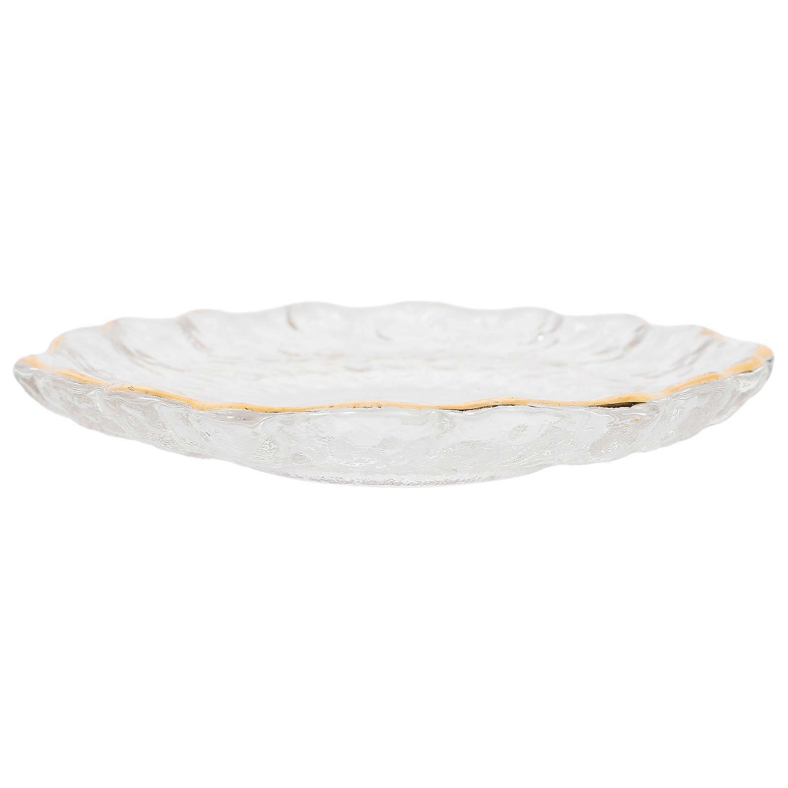 3Pcs Glass Coaster Set Decorative Flower Shaped Cup Mat For Various Cups Multi-Purpose Use Heat Resistant