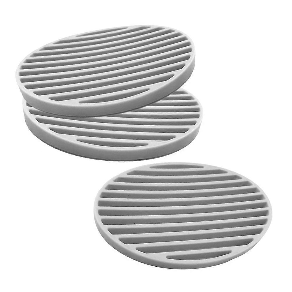 Plastic Soap Dish Silicone Soap Box for Bathroom 6Pcs