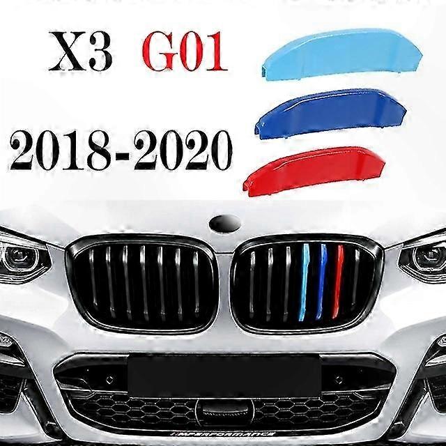 Grille Trim Kit Compatible with X1 X2 X3 X4 X5 X6 X7 Z4 M Sport Models E84 F48 F39 F25 F26 E83 E70 E71 F15 F16 G05 G01 G02 G06 G07