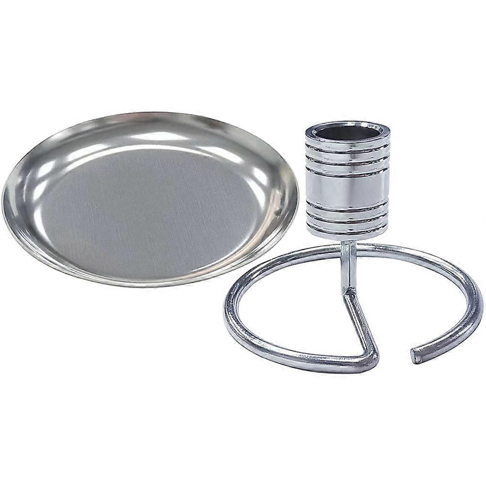 Moxa Roll Stick Holder Stainless Steel for Home Use 4Sets Silver