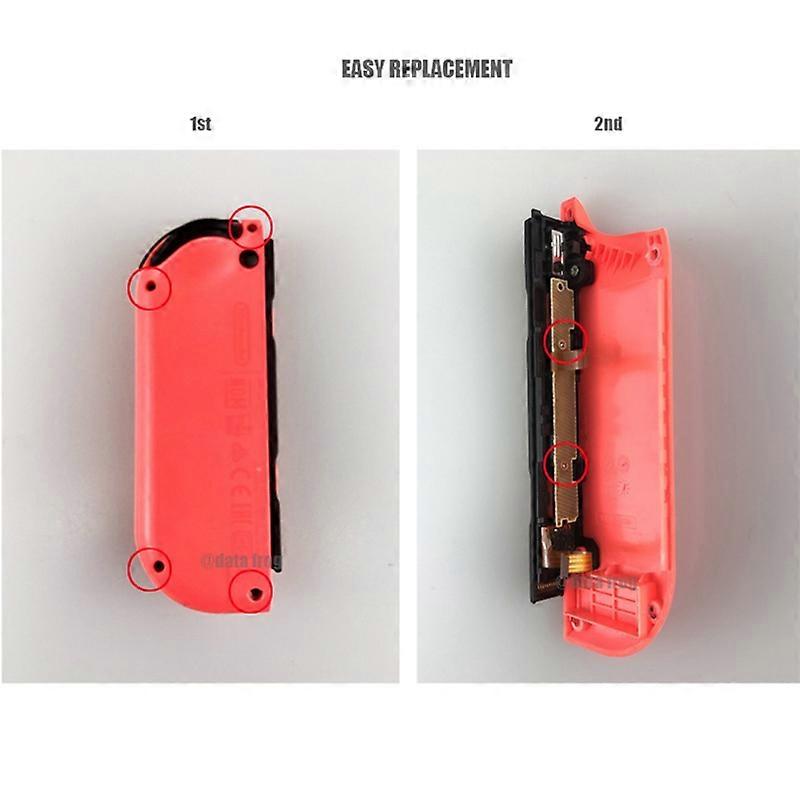 SL Button Key Flex Cable Replacement Parts for Switch JoyCon NS L/R Game Controller with Screwdriver