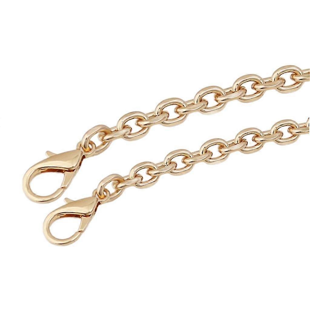100/120cm Metal Chain Bag Straps Handbag Accessories Crossbody Bag Strap for Women Light Gold
