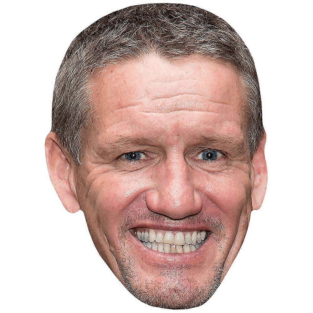 Mark Billingham (Smile) Big Head. Larger than life mask.