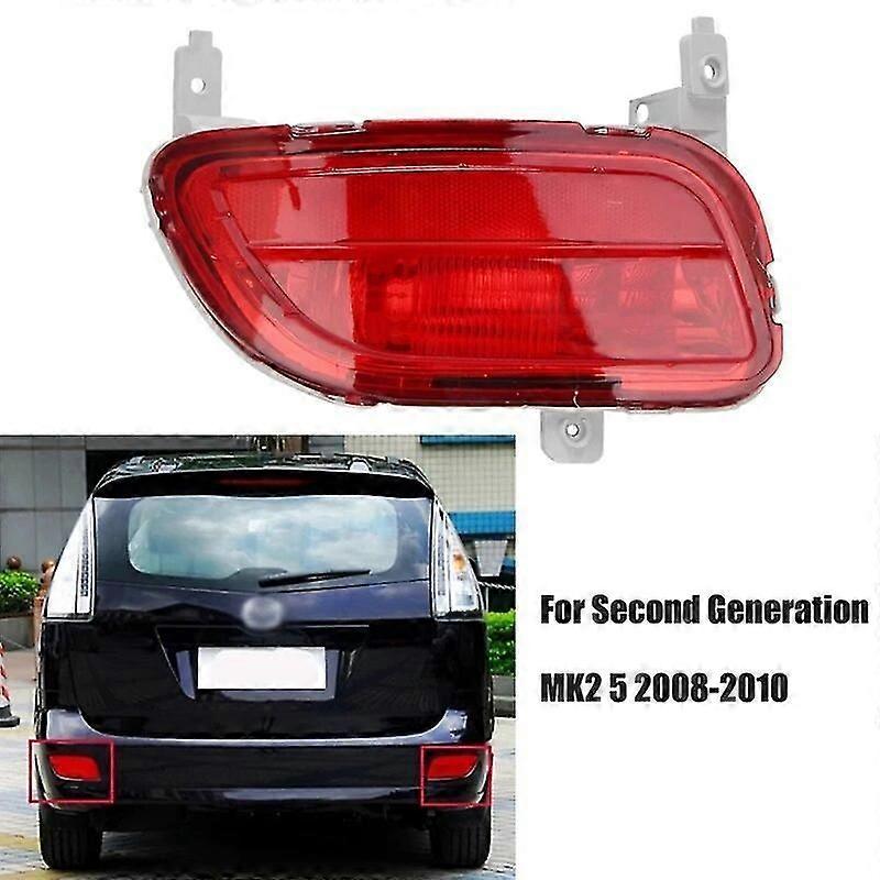 Car Rear Fog Light Bumper Reflector Tail Lamps For Mazda 5 Second Generation MK2 2008-2010 p20241126701