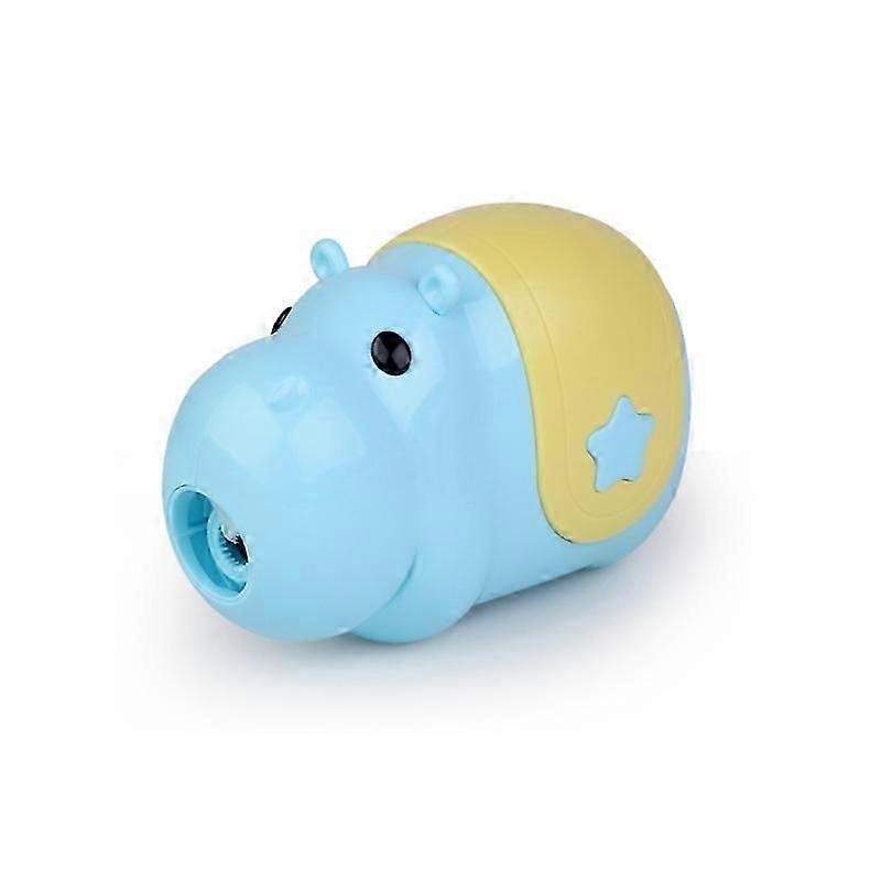 Hippo DV bubble machine USB charging light music children's video game bubble camera toy