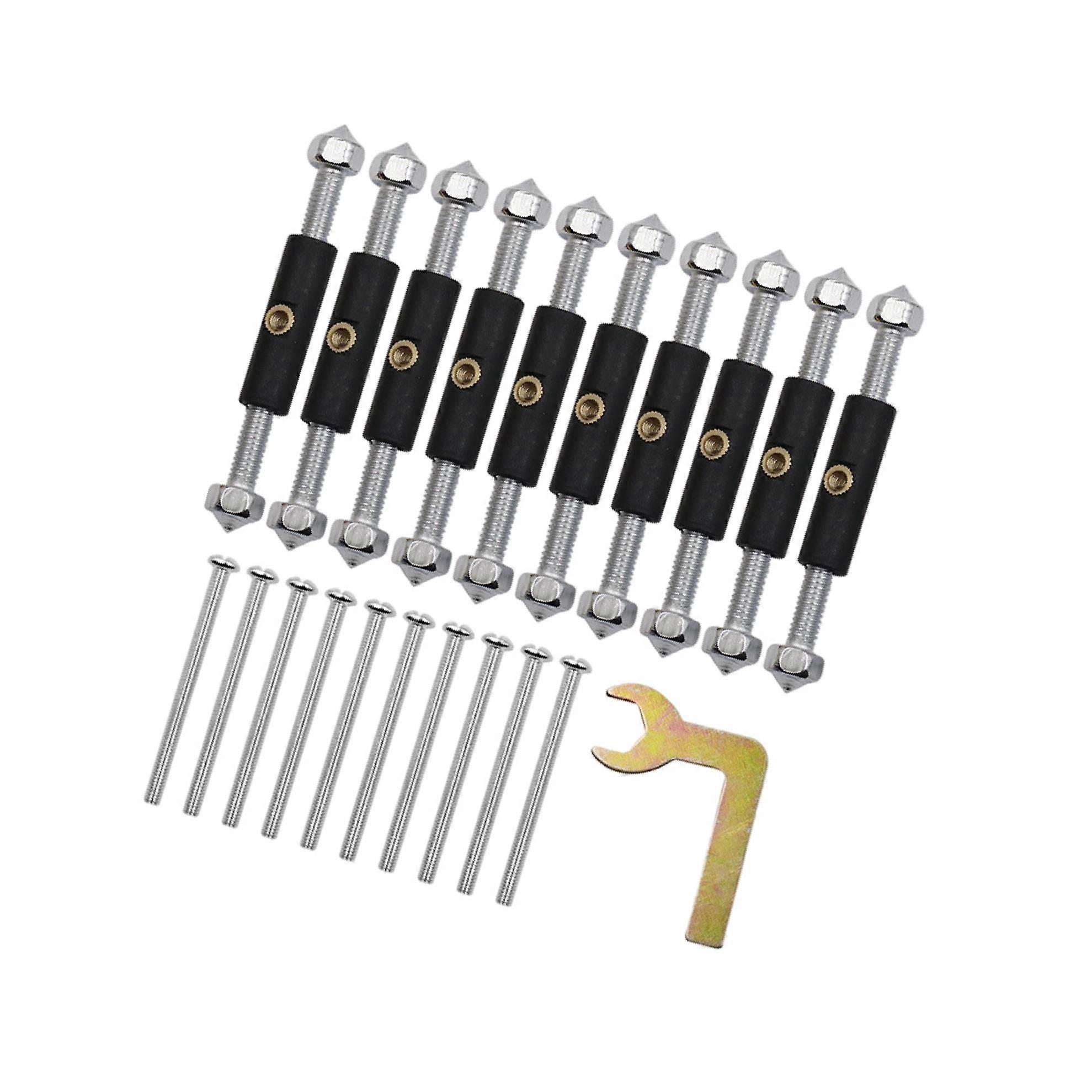 Cassette Screws Support Rod Kit Rust Resistant Repair Device for Wall Switch