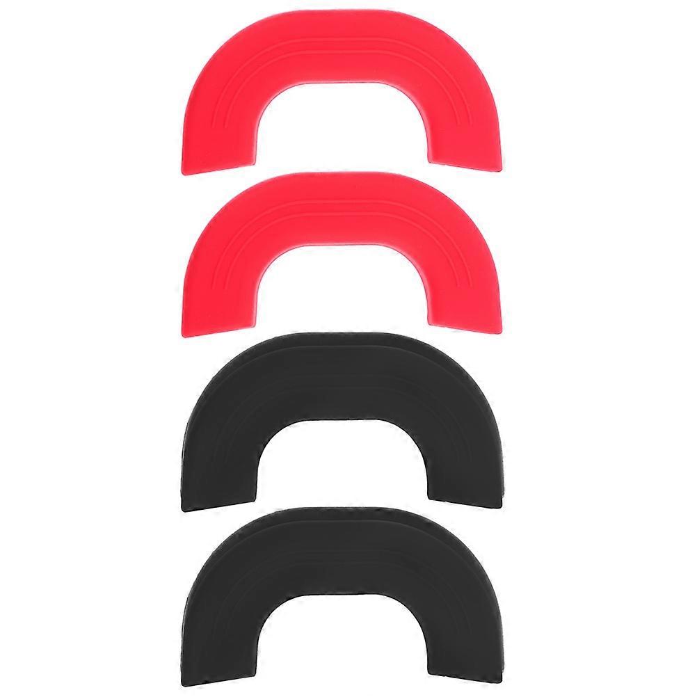 Skid Resistant Pot Handle Protector For Kitchen Use Silicone 4Pcs