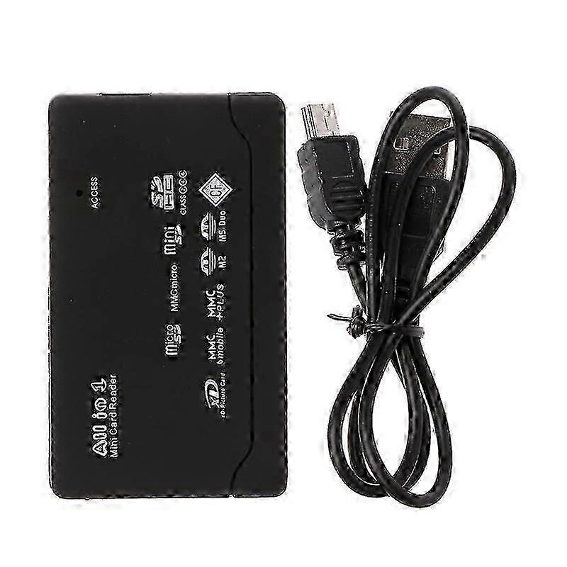 All-In-One Memory Card Reader for USB External Mini Micro SD SDHC M2 MMC XD CF