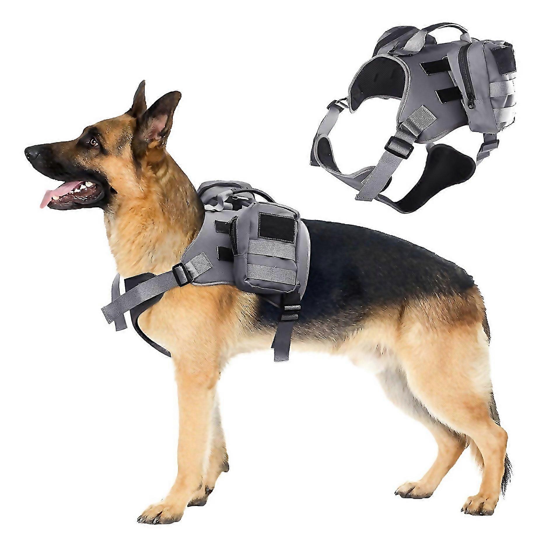 For Dog Explosionproof Chest Strap With Detachable Combination Backpack