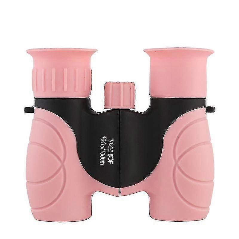 10x22 Handheld Portable Hd Binoculars - Pink
