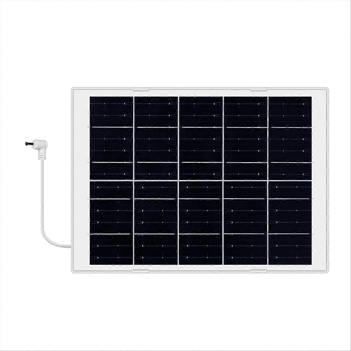 8W Solar Panel with Extension Cable for Security Camera