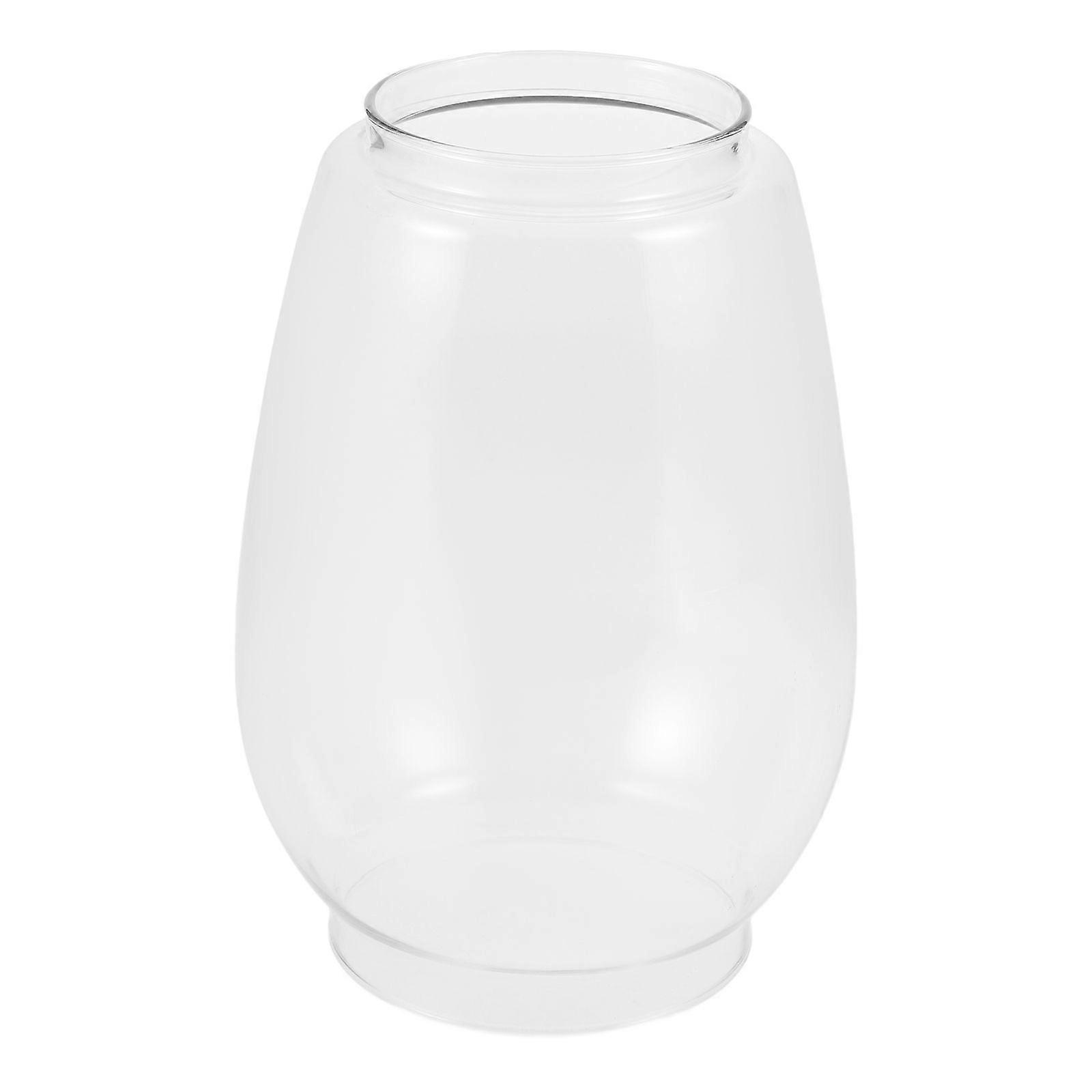 Oil Lamp Chimney Kerosene Lamp Shade Tall Clear Glass Replacement Lamp Shade Vintage Candle Holder Kerosene Lamp Replacement Globes