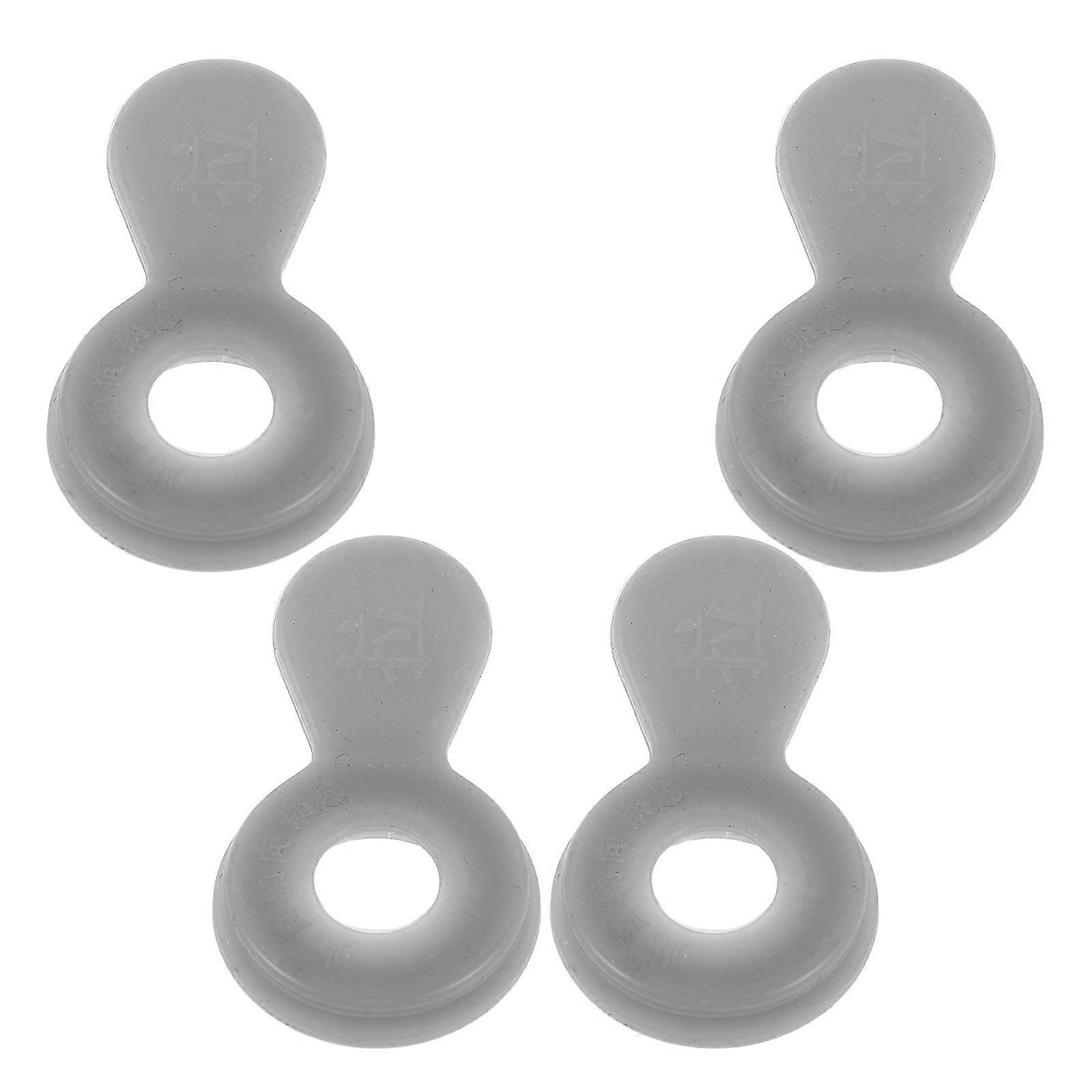 4pcs Rice Cooker Lid Inner Pull Ring Replacement Compatible for Bear Rice Cooker DFB-P20H1/DFB-P20N5 Silicone Handle Loop Knob